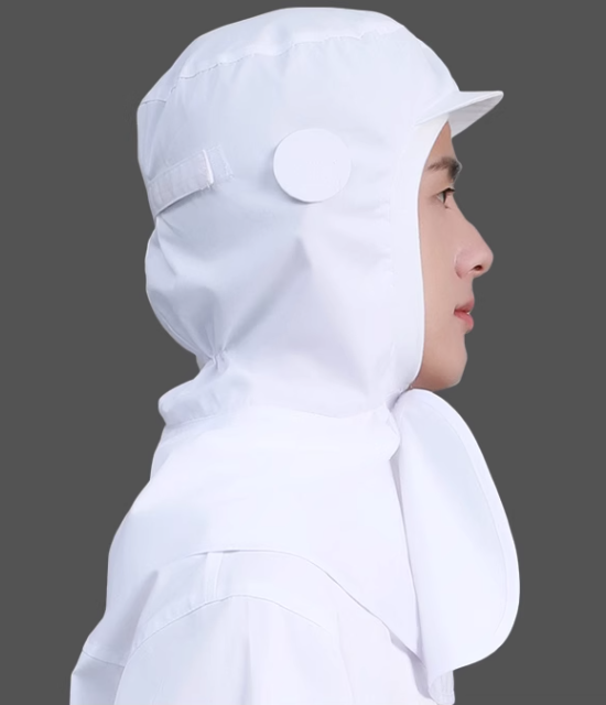 Reusable Hair Cap, White
