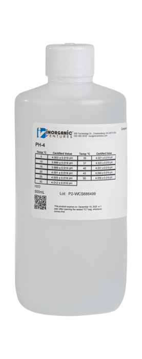 Inorganic Ventures Potassium Hydrogenphthalate Buffer