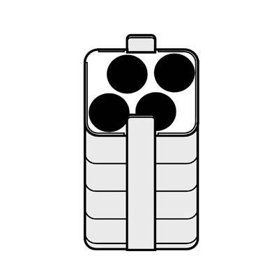 Eppendorf™ Adapter for 4x30/50 ml tubes (Ø 31x113 mm), 3050xg