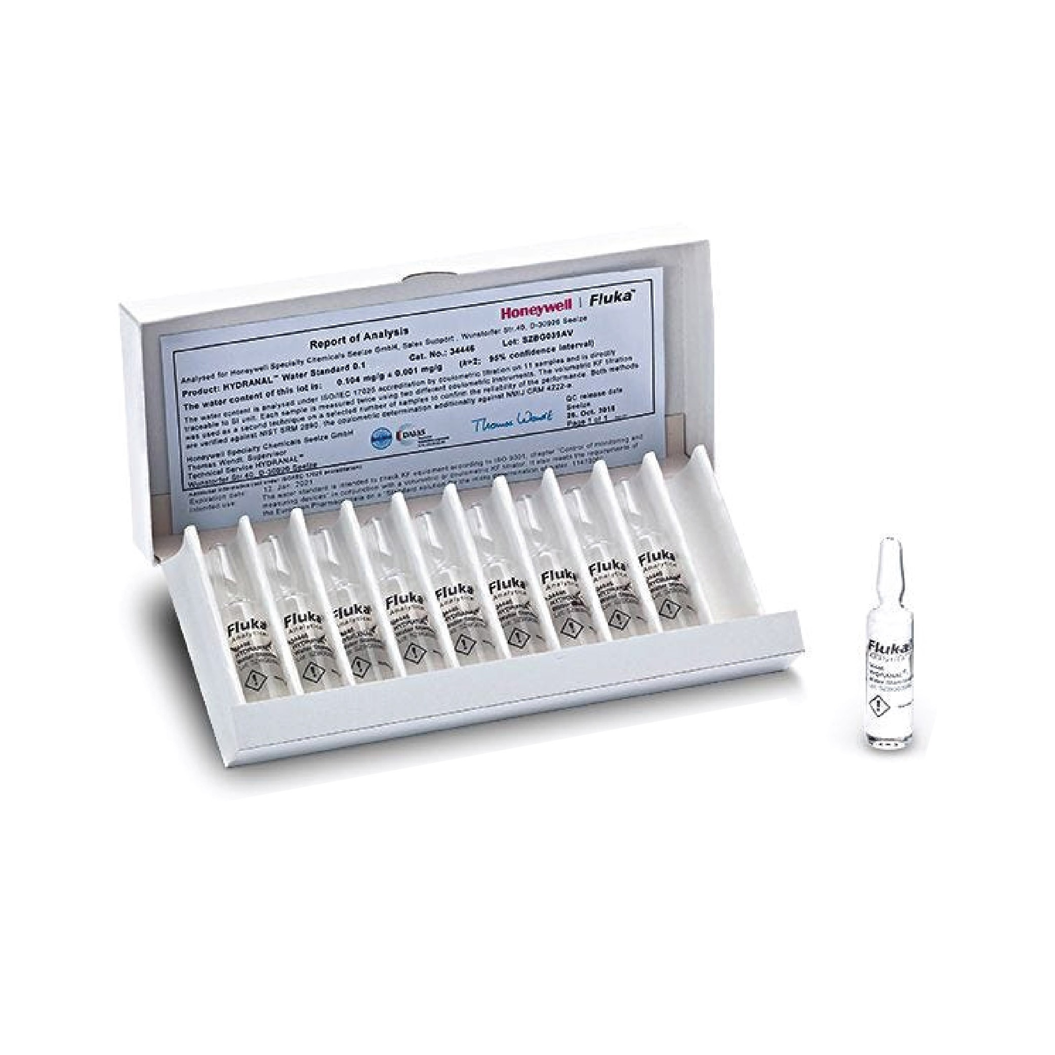 Honeywell™ Fluka™ HYDRANAL™ Water Std 0.1