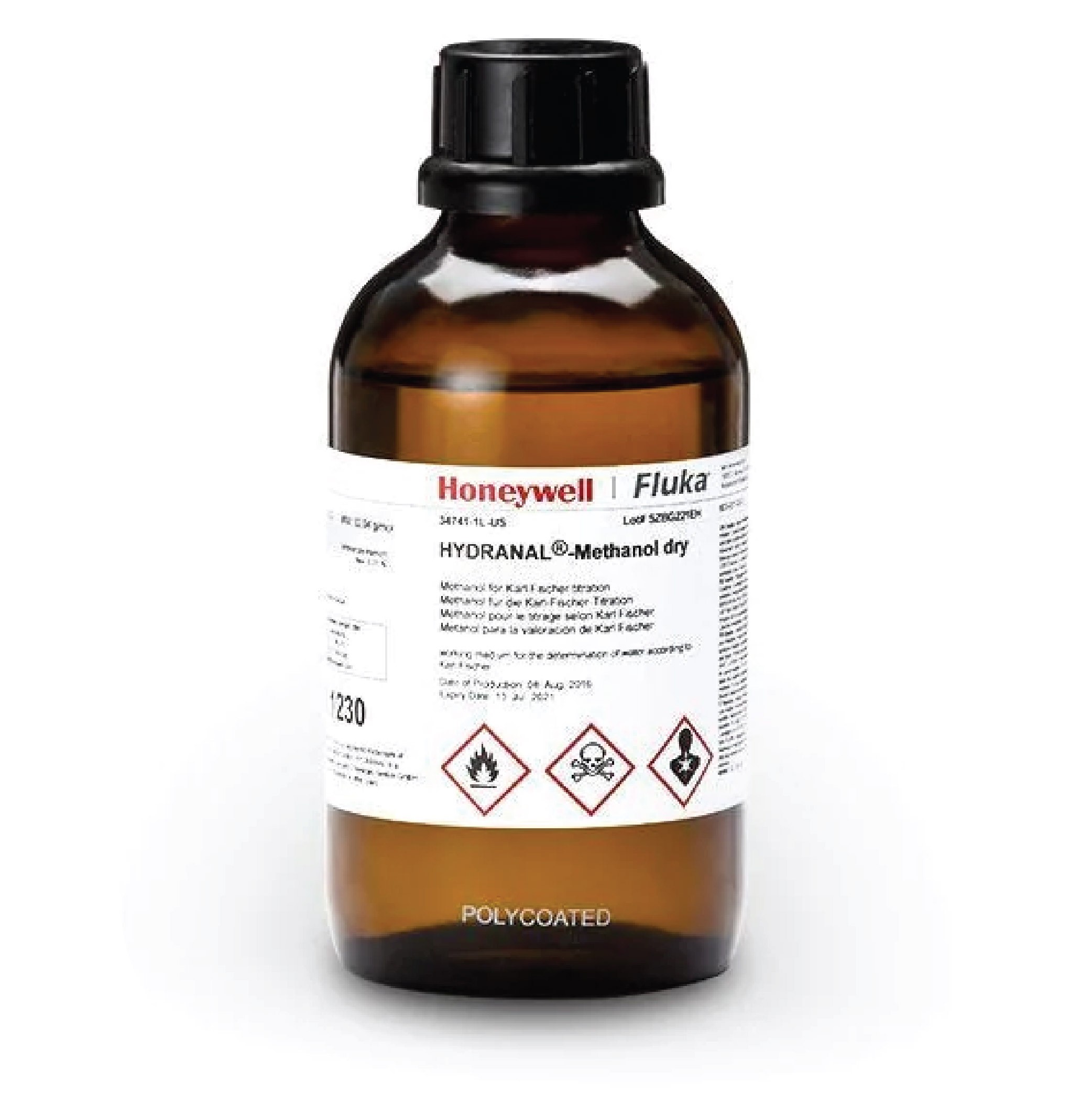 Honeywell™ Fluka™ HYDRANAL™- Methanol dry , 1L/BTL, 6BTL/CS