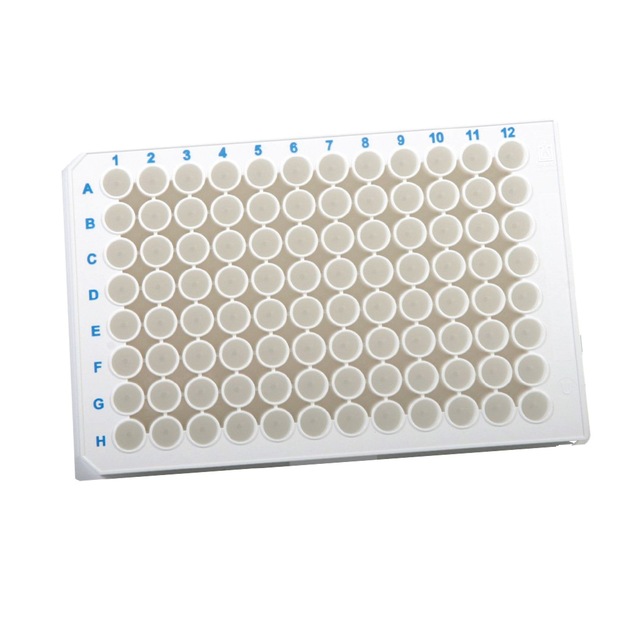 Corning® 96-well Solid White Flat Bottom Polystyrene TC-treated Microplates, 20 per bag, with Lid, Sterile