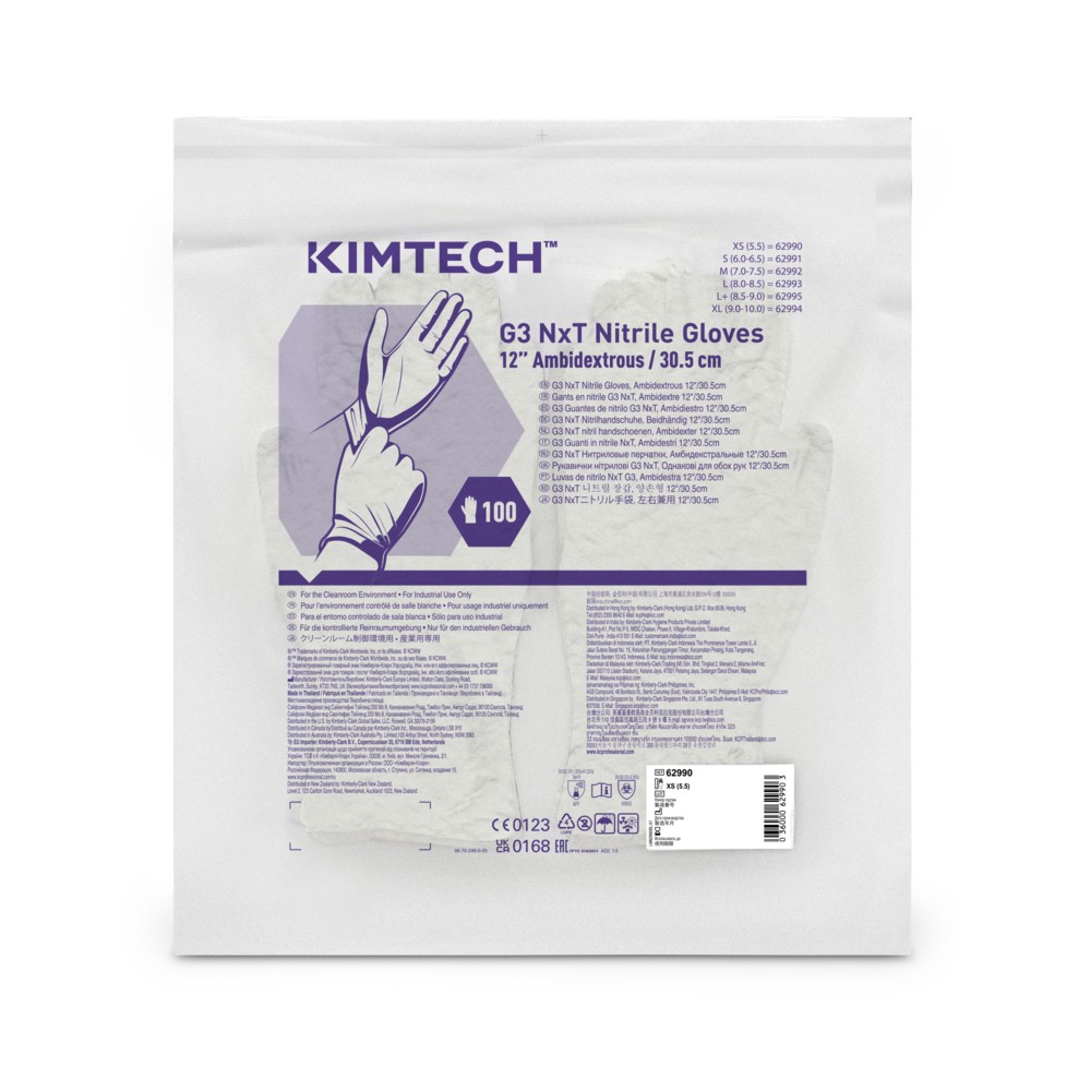 Kimberly-Clark Kimtech™ Pure G3 Nitrile Powder-Free Glove 12"