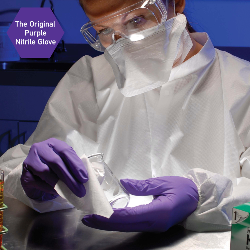 Kimberly Clark™ Purple Nitrile Gloves 9.5''