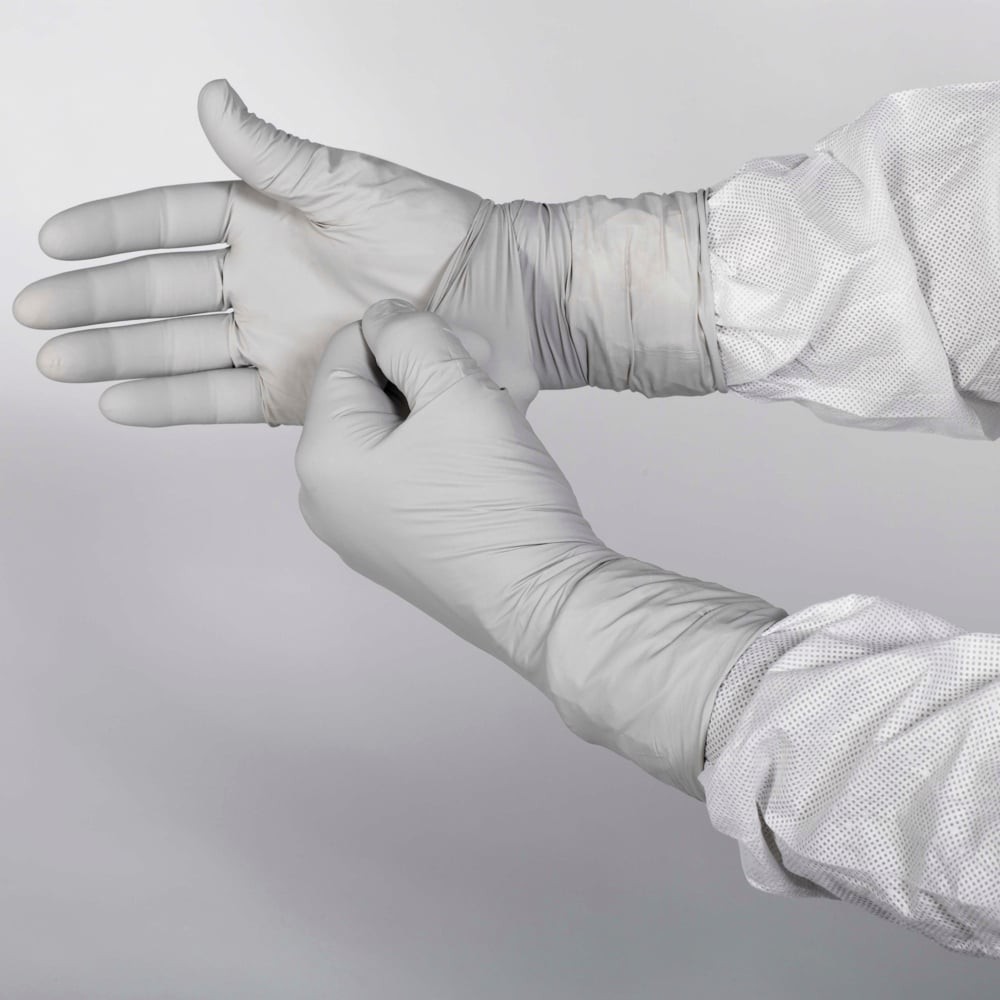 Kimberly-Clark Kimtech™ G3 Sterile Sterling Nitrile Gloves 12" HS