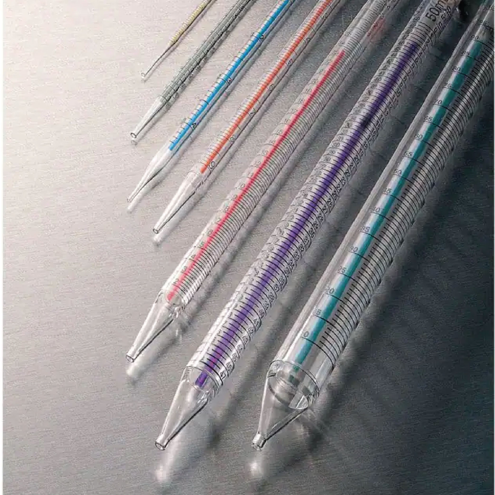 Corning® 50 mL Stripette Serological Pipets, Polystyrene, Individually Plastic Wrapped, Sterile, 25/Bag, 100/Case