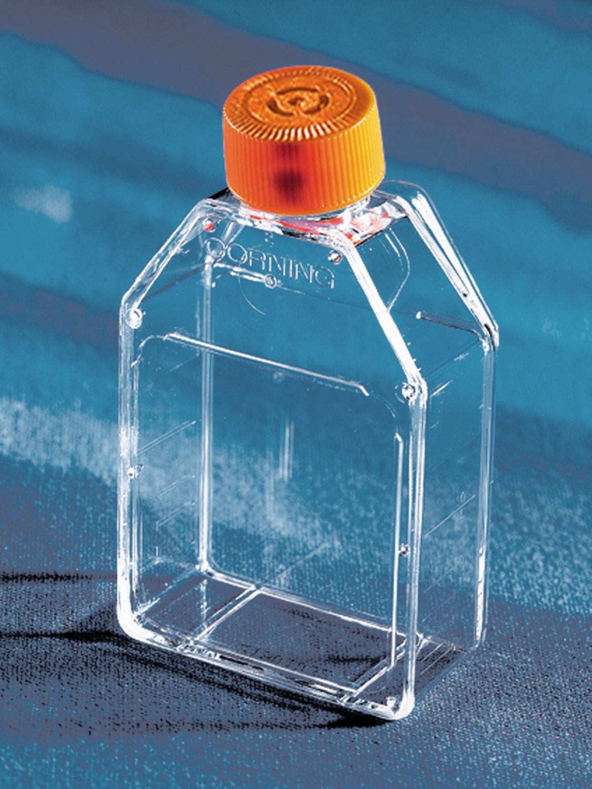 Corning® 25cm² Rectangular Canted Neck Cell Culture Flask with Vent Cap, 200/cs