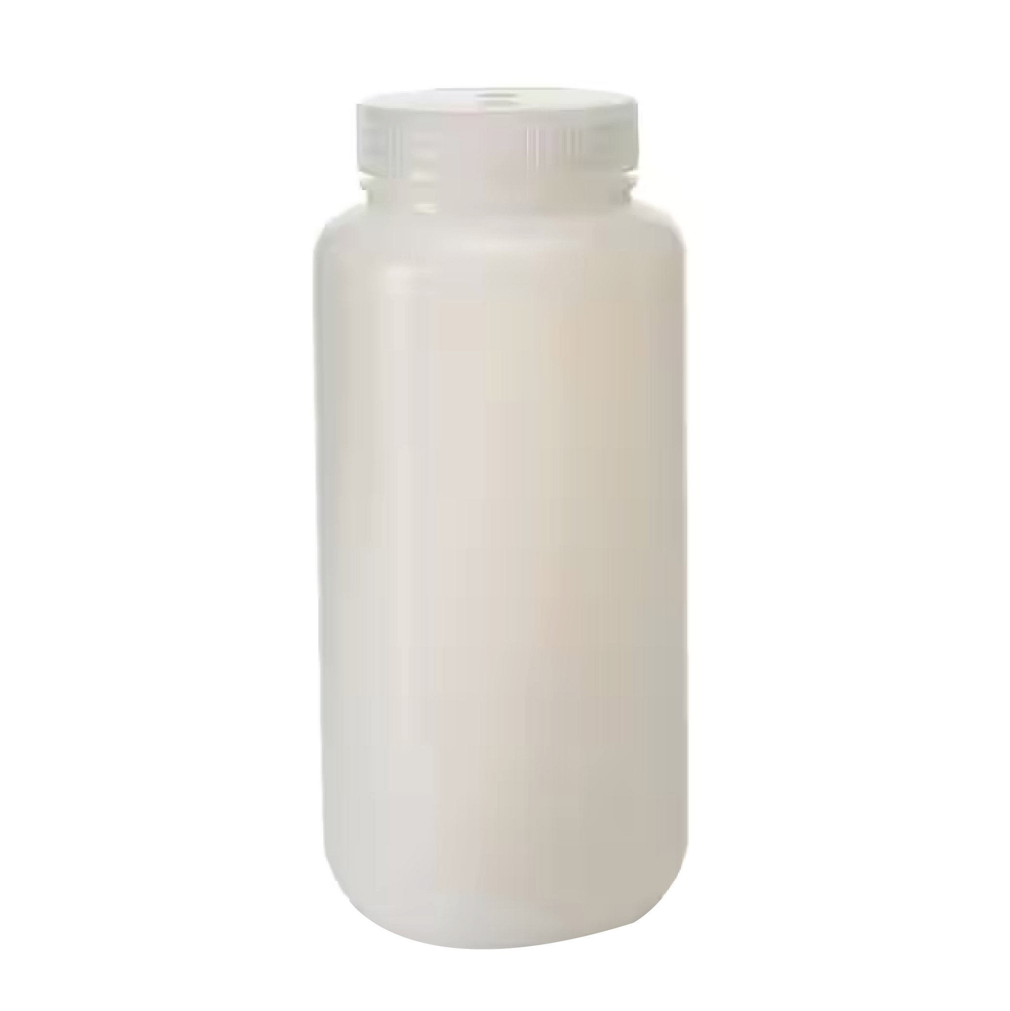Thermo Scientific™ Nalgene™ Wide-Mouth HDPE Economy Bottles with Closure, 1000mL, 24/cs