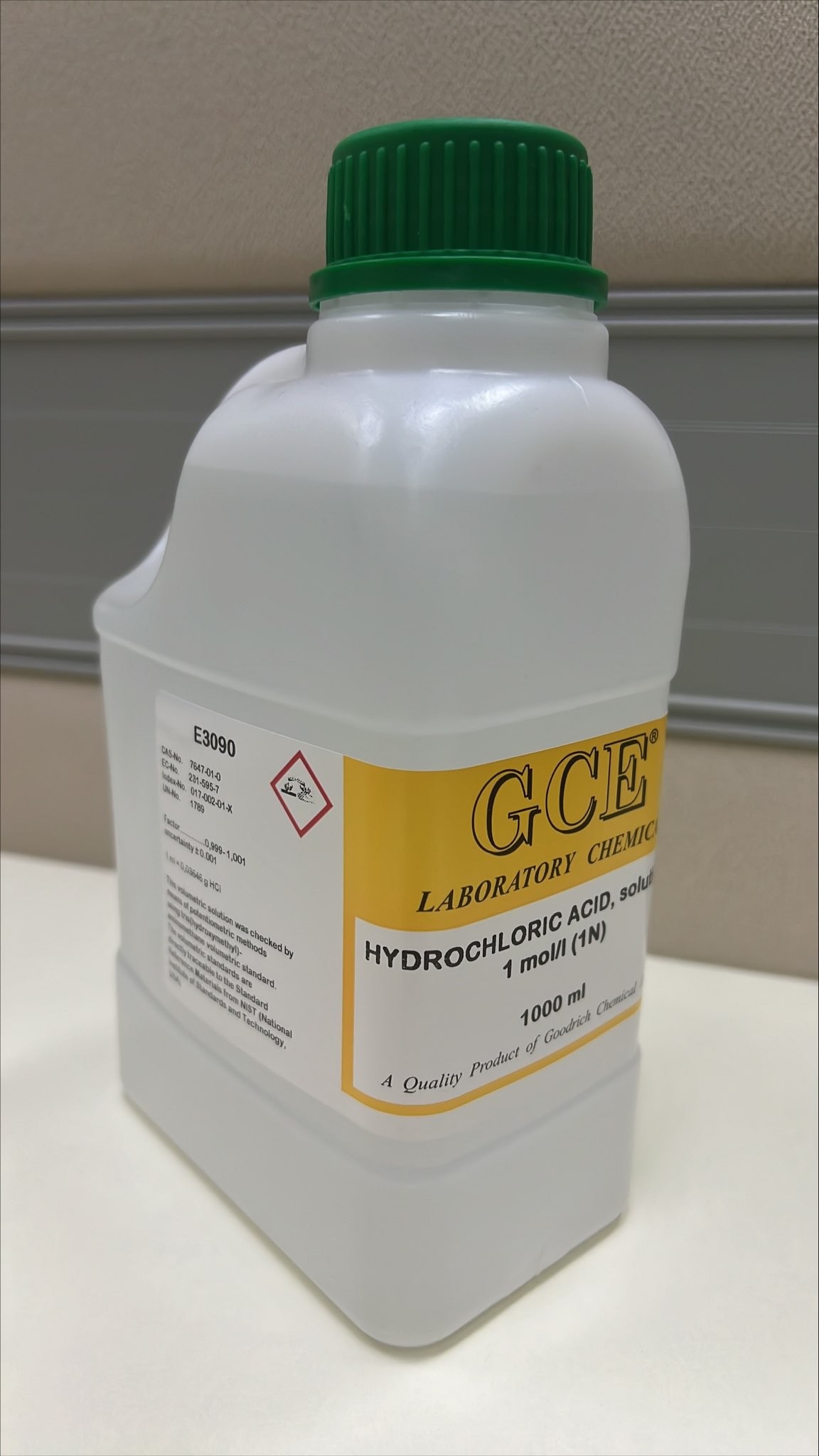 Hydrochloric Acid,1N 1Litre