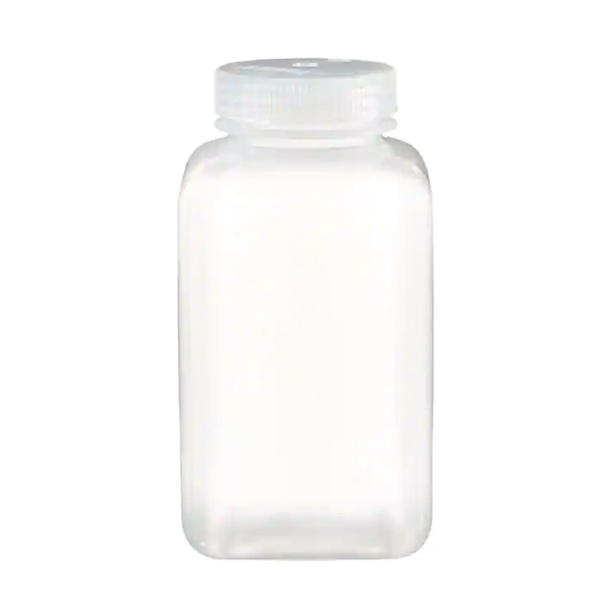 Thermo Scientific™ Nalgene™ Square Wide-Mouth PPCO Bottles with Closure, 1000mL, 63mm, 24/cs