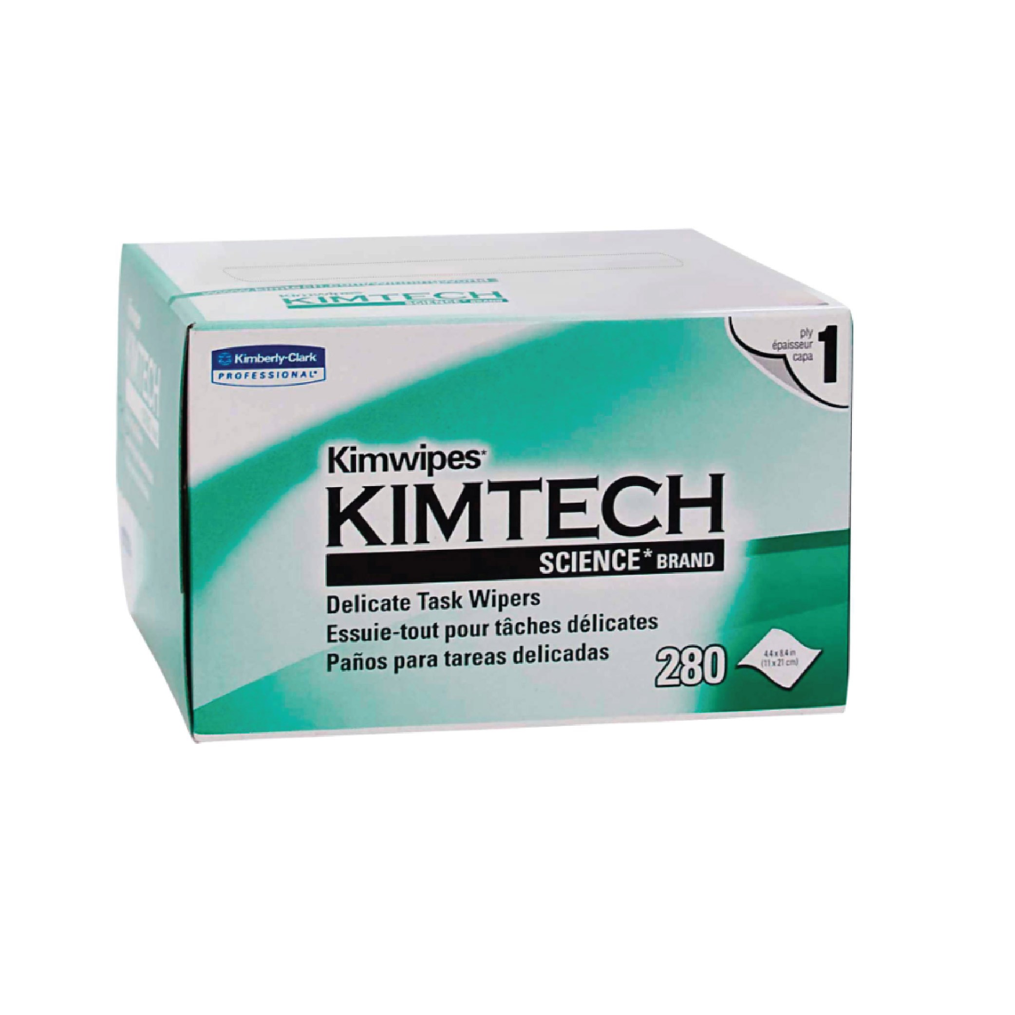 Kimberly-Clark Professional™ Kimtech Science™ Kimwipes™ Delicate Task Wipers, 1-Ply