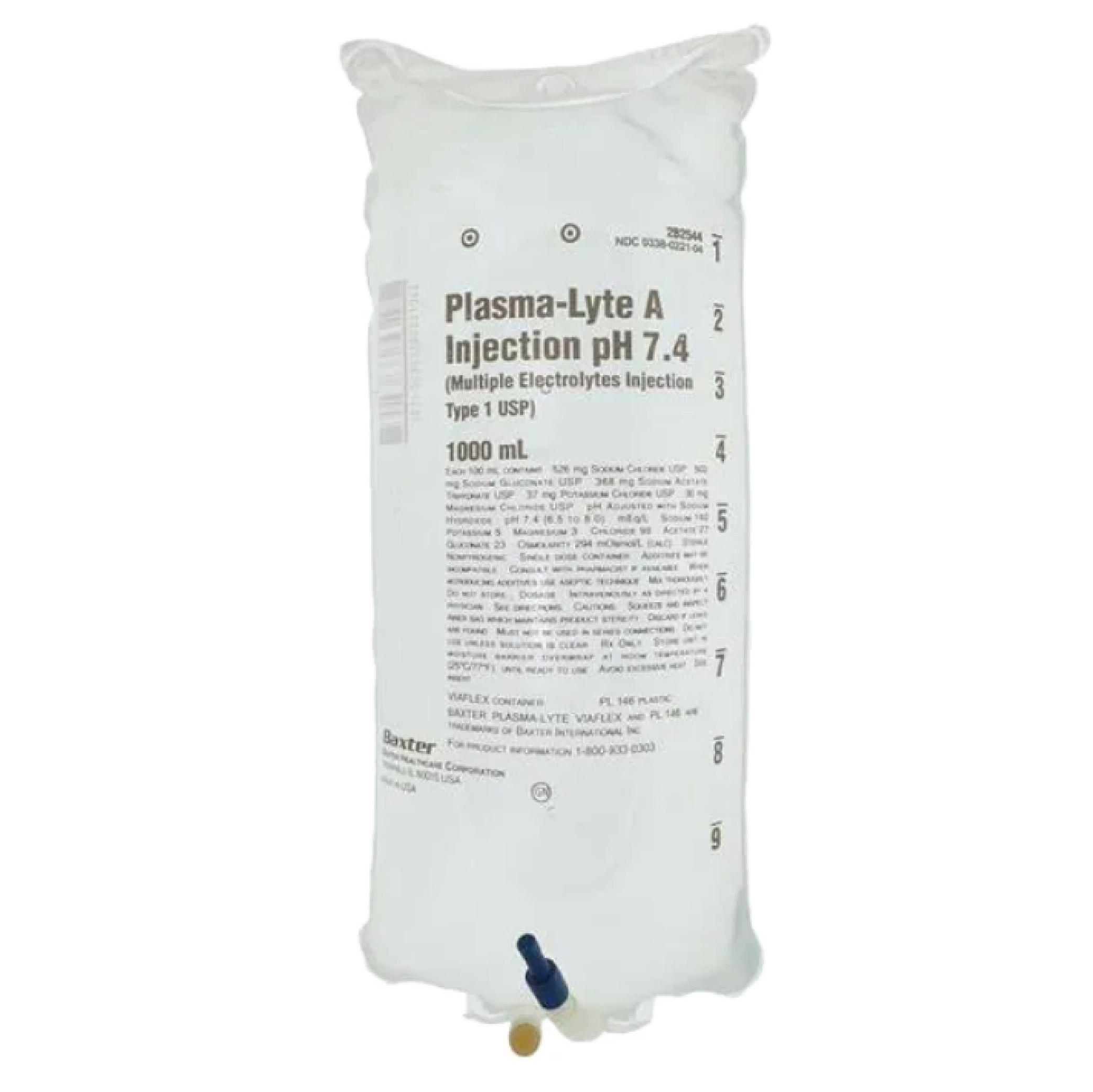 Baxter Plasma-Lyte A Injection pH 7.4