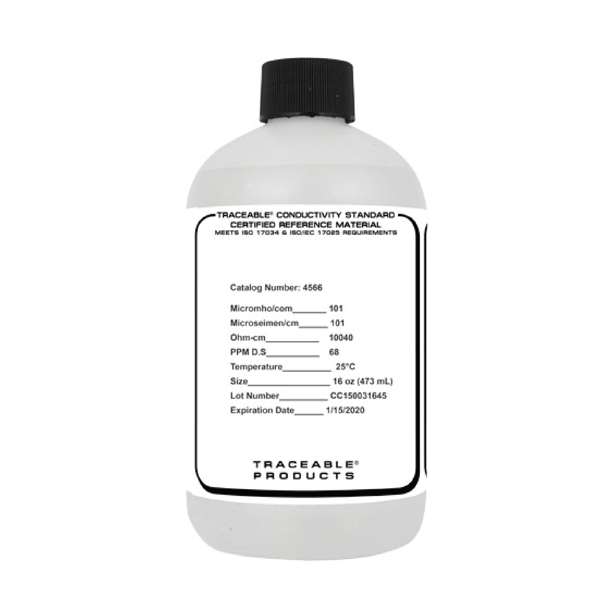 Traceable® A2LA Conductivity Standard, 16 oz