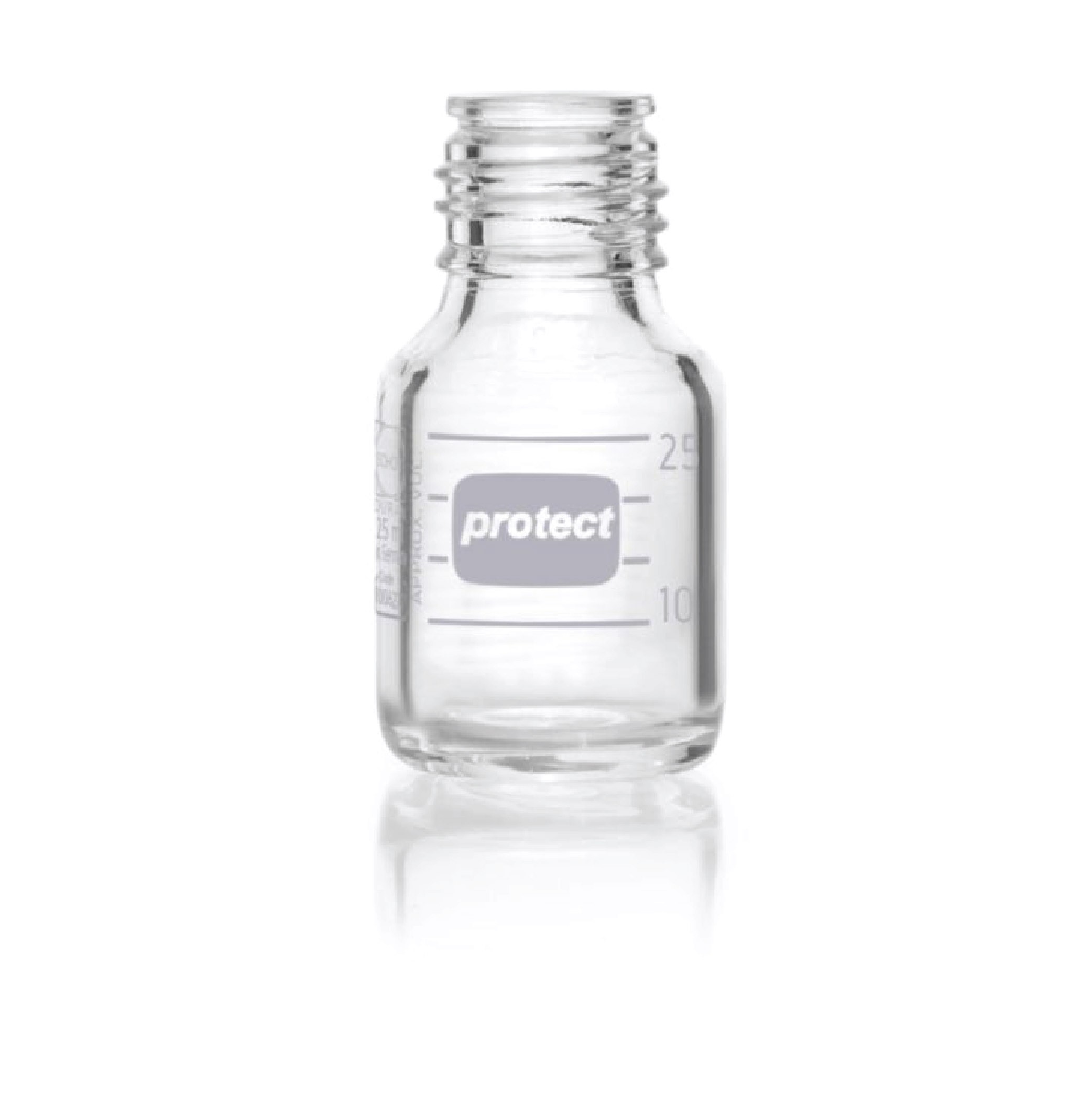 DWK Life Sciences Duran® Laboratory Bottle 25ml Plastic Coated