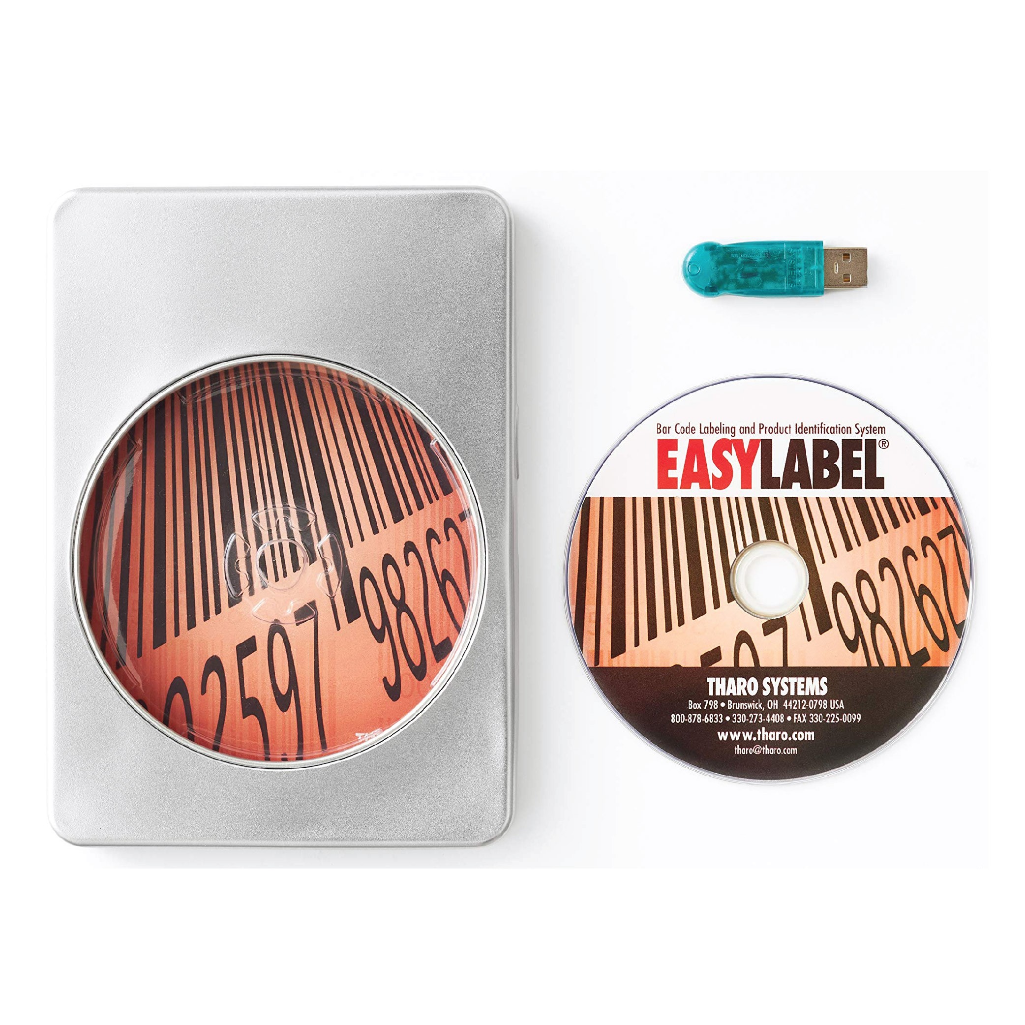 Tharo EasyLabel 6 Platinum with USB Key Barcode Software (EL6P-USB)