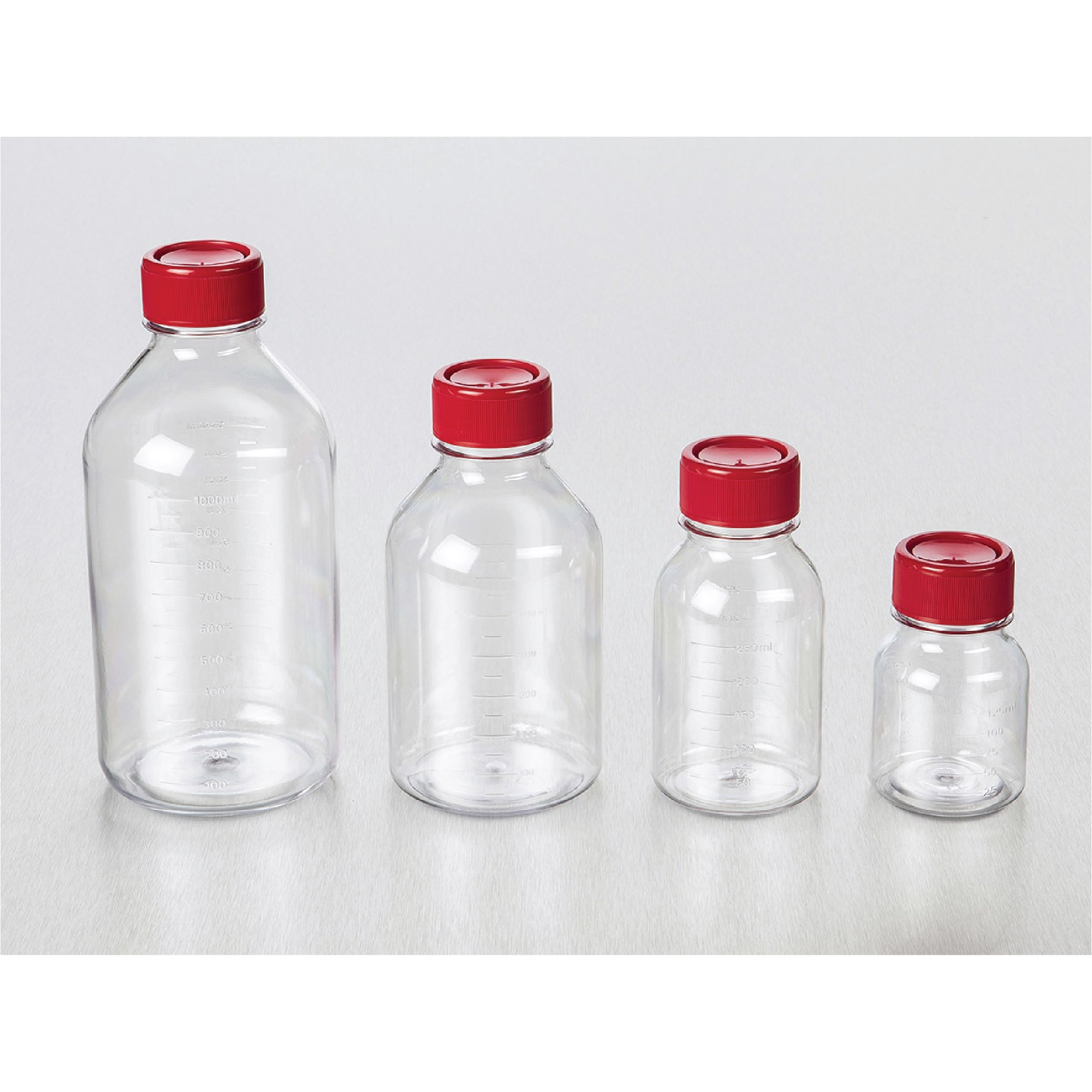 Corning® Costar® Traditional Style Polystyrene Storage Bottles with 45 mm Caps