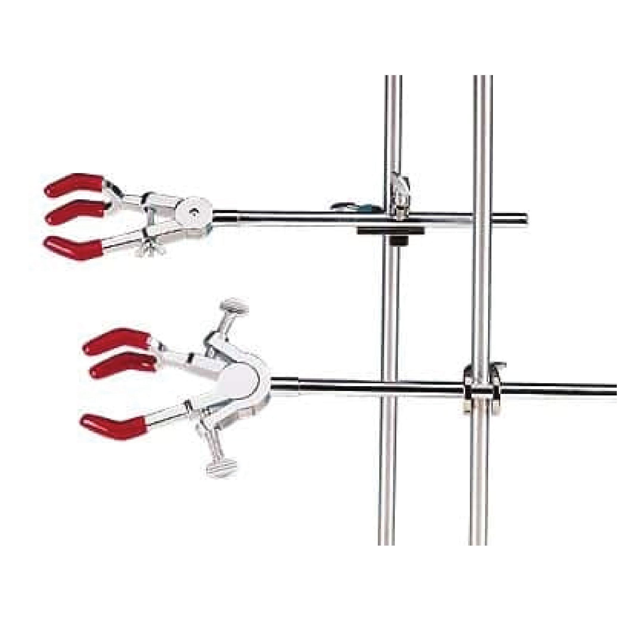 Cole-Parmer Essentials Heavy-Duty Three-Prong Extension Clamp, Single, Large