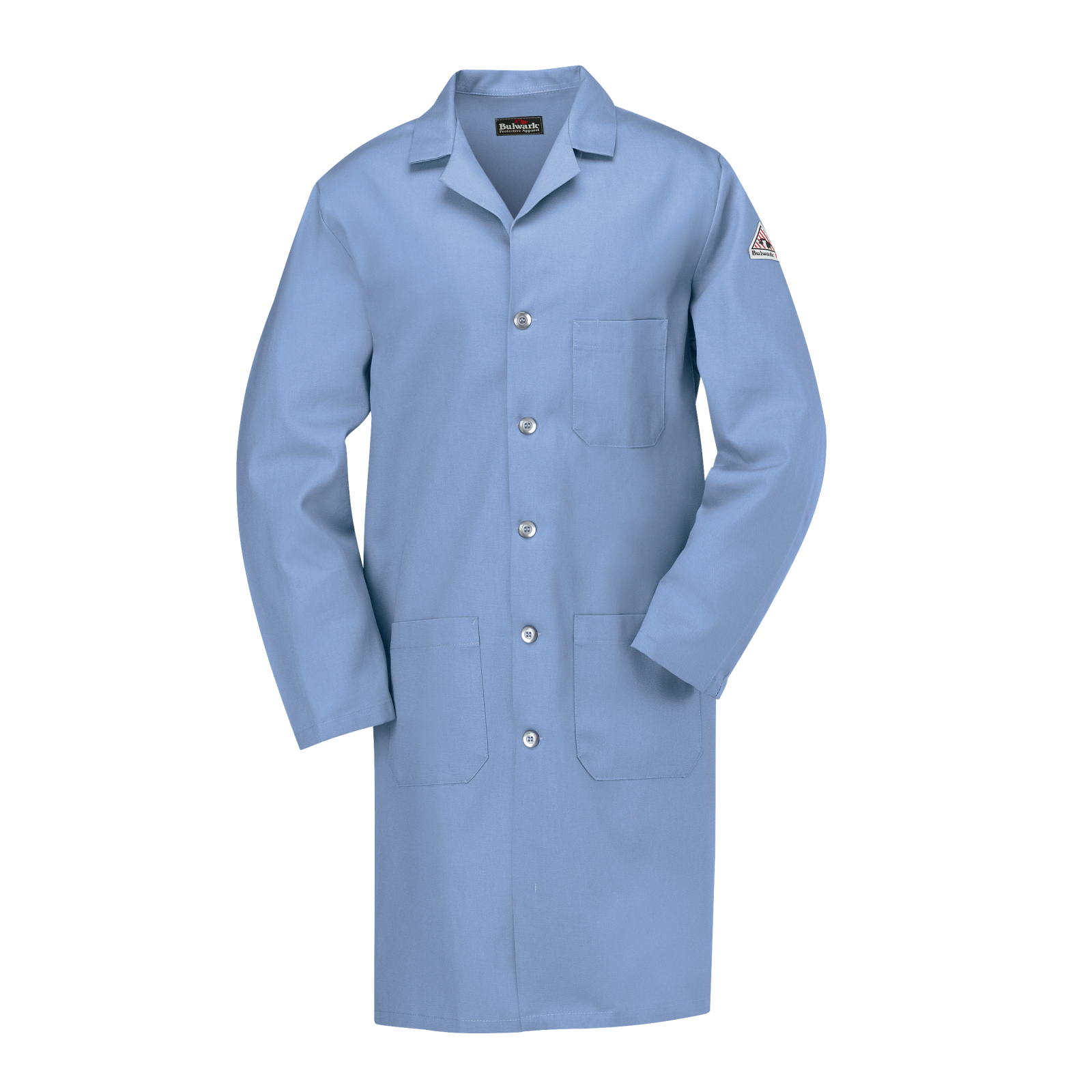 Bulwark® Flame Resistant Excel-FR™ Lab Coat Light Blue