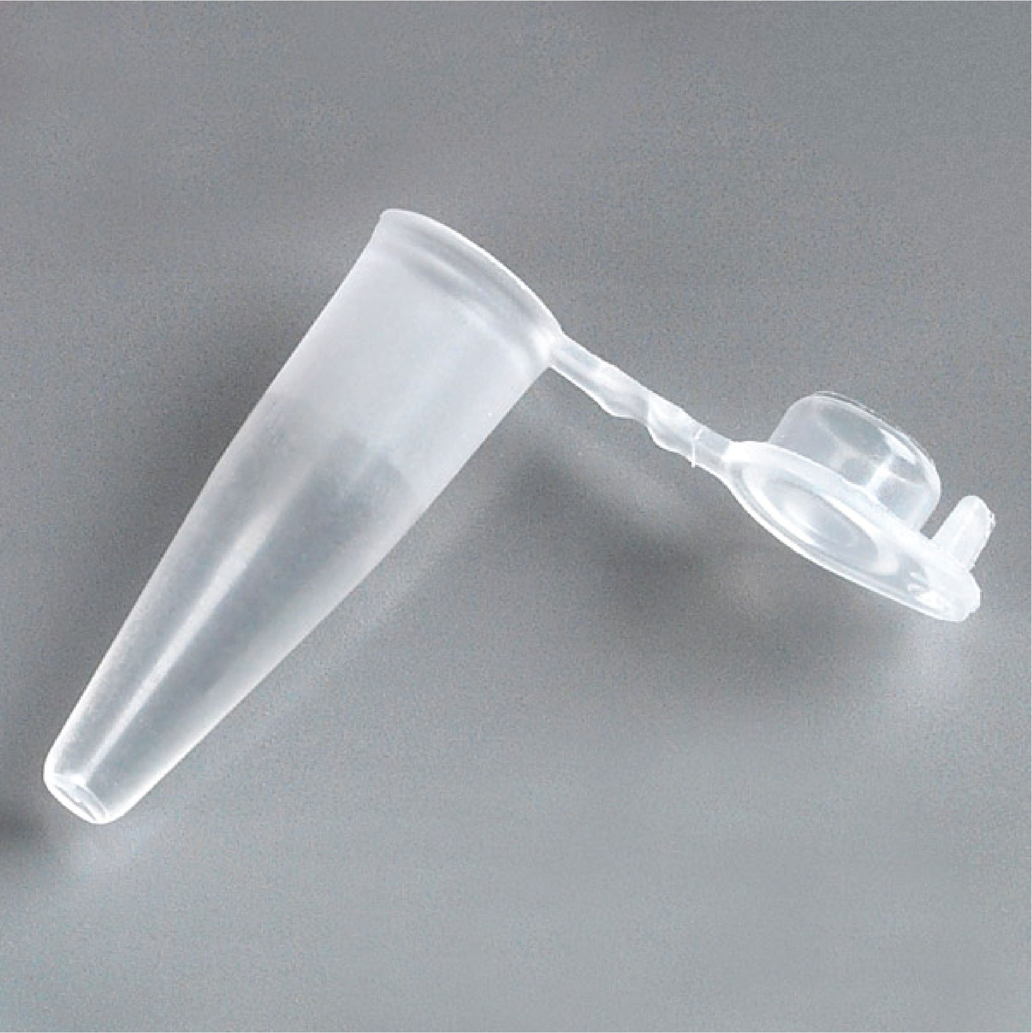 Globe Scientifc 0.2mL PCR Tubes with Attached Flat Cap