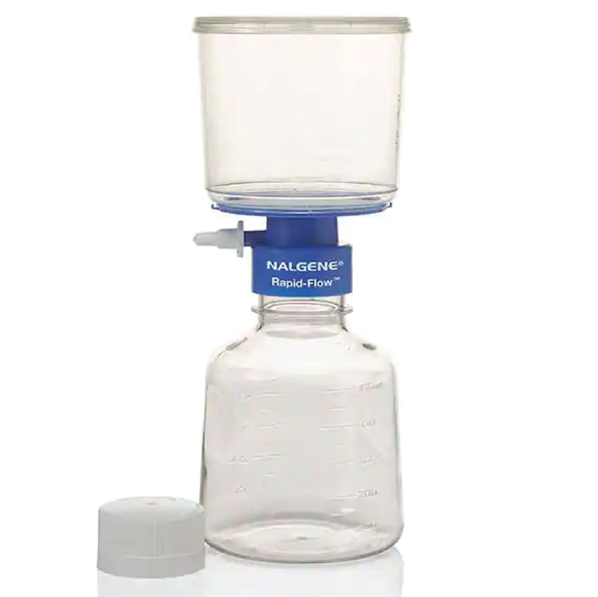 Thermo Scientific™ Nalgene™ Rapid-Flow™ Sterile Disposable Filter Units with PES, CN, SFCA or Nylon Membranes, Pore Size 0.45 μm