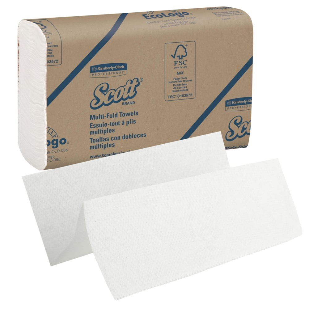 Kimberly-Clark Professional™ Scott® Multifold Hand Towels 1804 - Z Fold Paper Towels