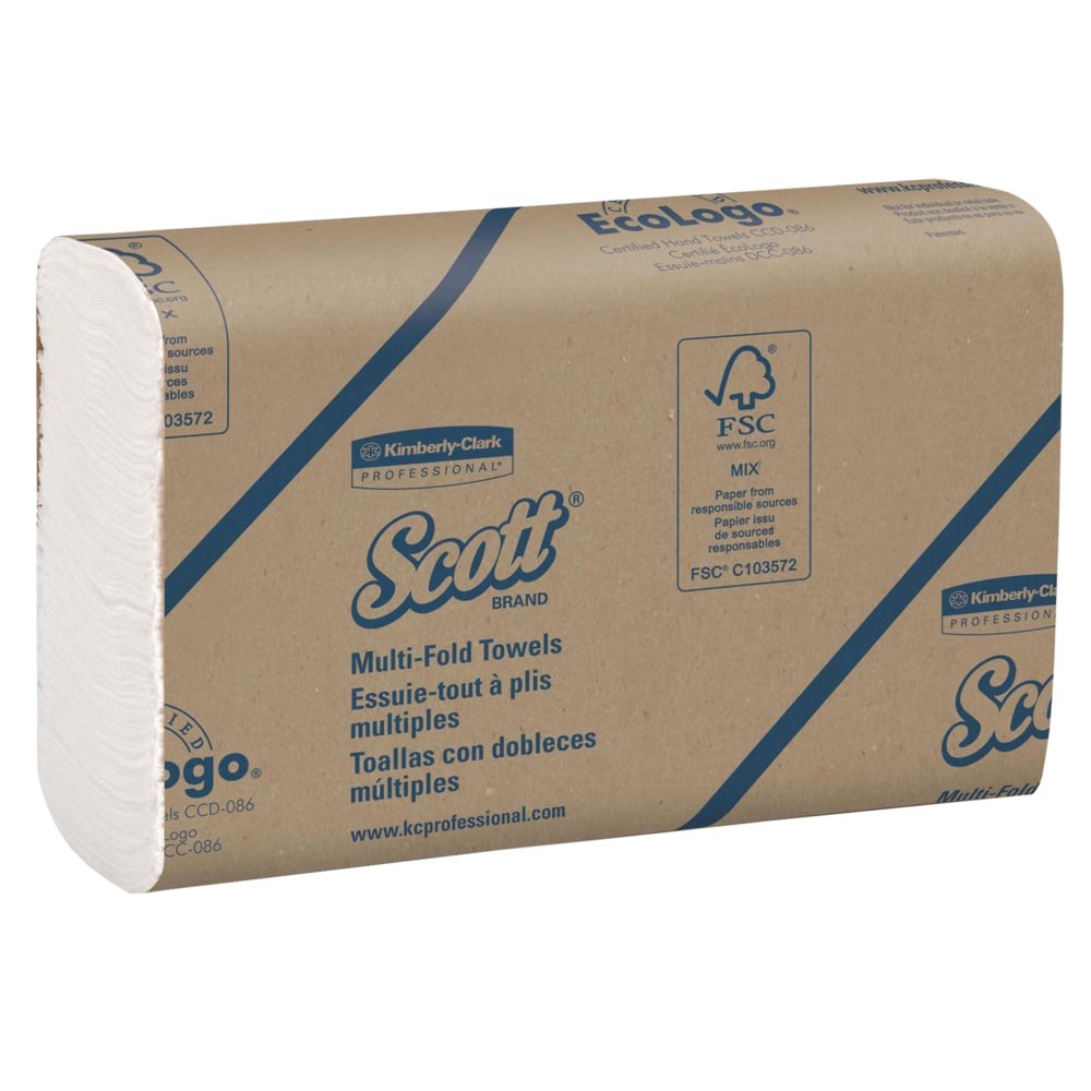Kimberly-Clark Professional™ Scott® Multifold Hand Towels 1804 - Z Fold Paper Towels