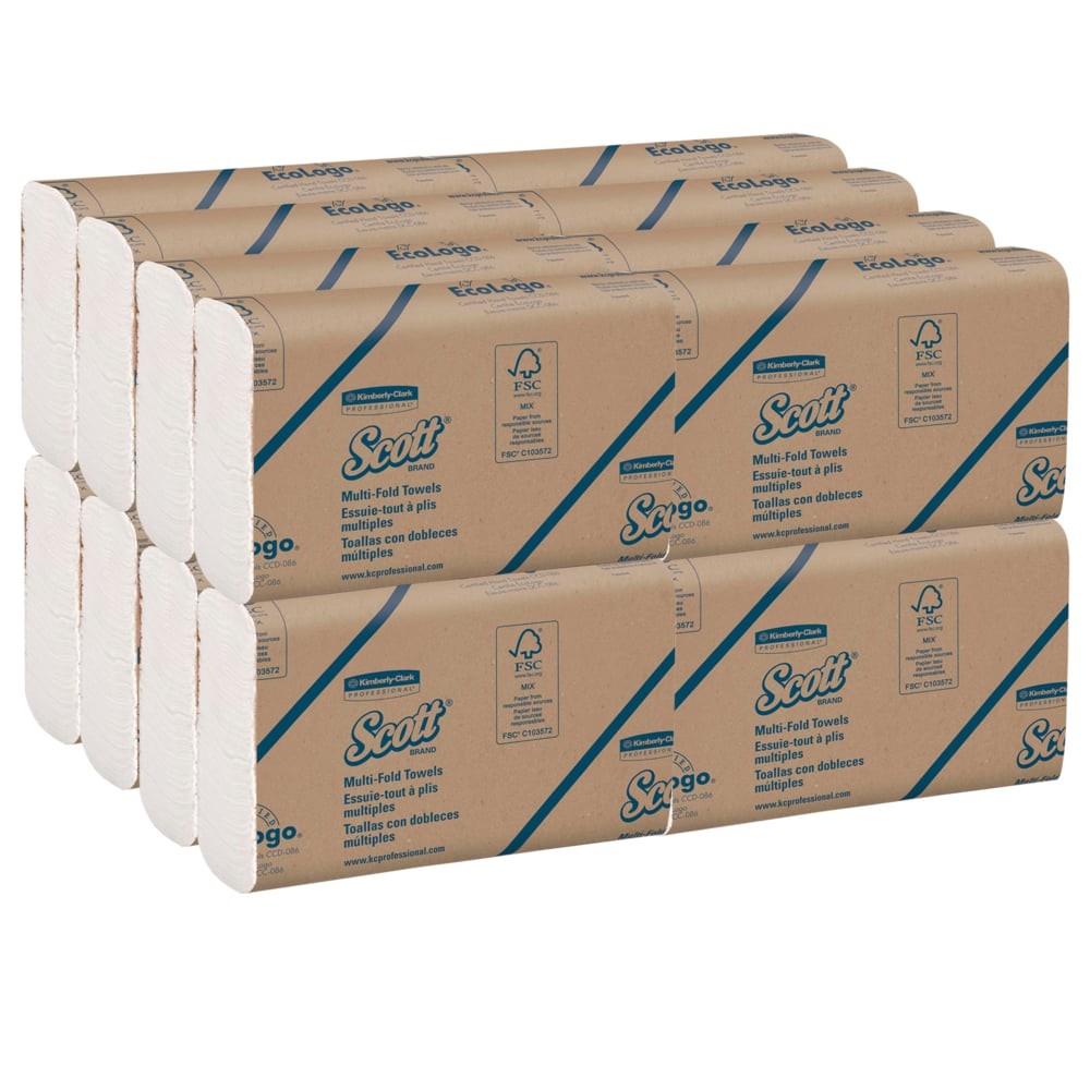 Kimberly-Clark Professional™ Scott® Multifold Hand Towels 1804 - Z Fold Paper Towels