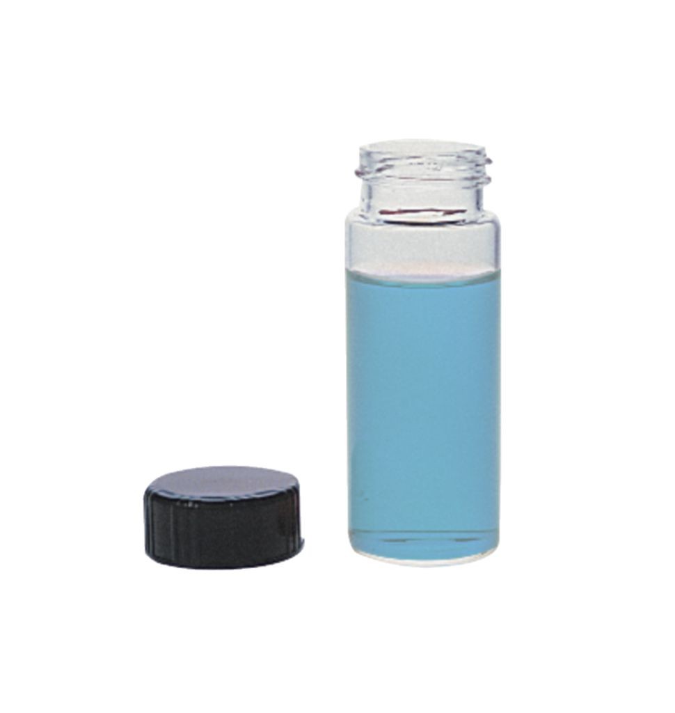 Vials, Borosilicate Glass, with Phenolic Screw Cap