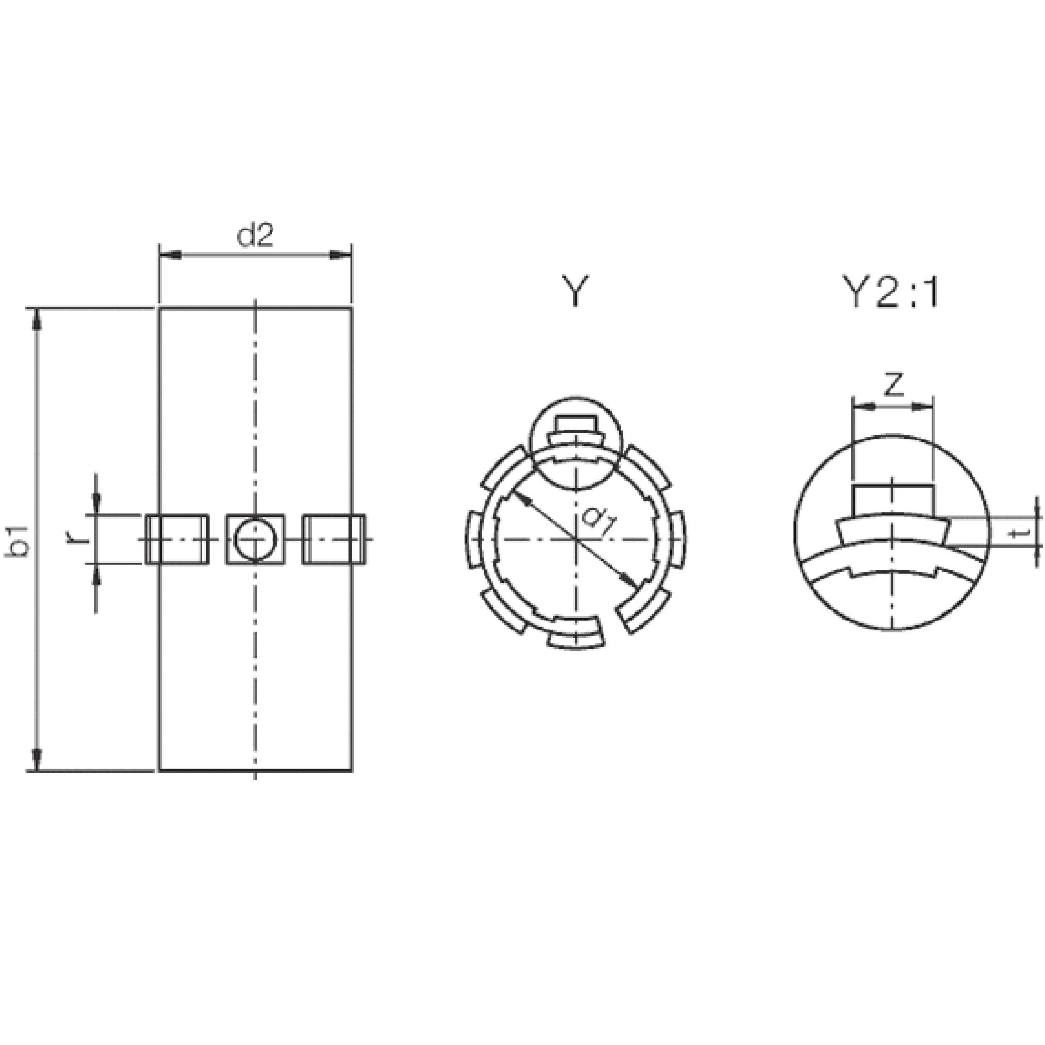 Igus Drylin® R Standard liner JUM-01