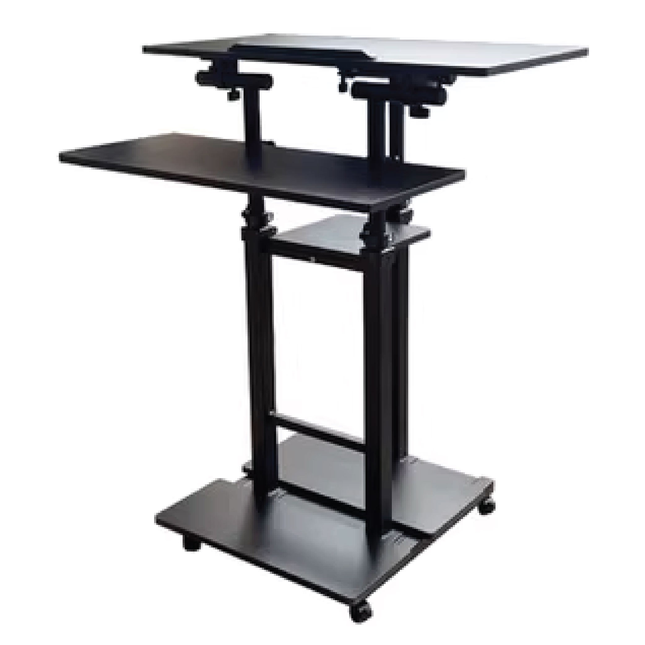 Adjustable Table with wheels (Height Adjustable 83cm - 120cm)