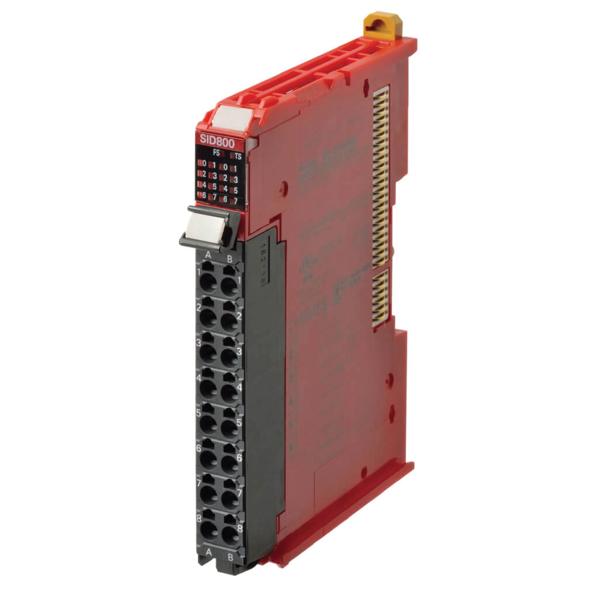 Omron 8 Digital Safety Inputs, PNP 24 VDC, screwless push-in connector, 12 mm wide