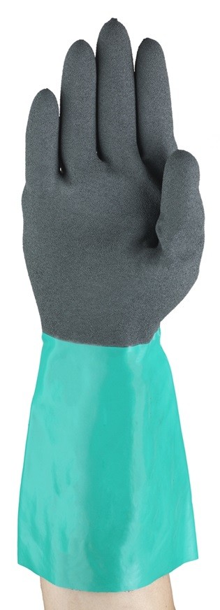 Ansell AlphaTec™ 58-535B Chemical Resistant Nitrile Gloves With ANSELL GRIP™