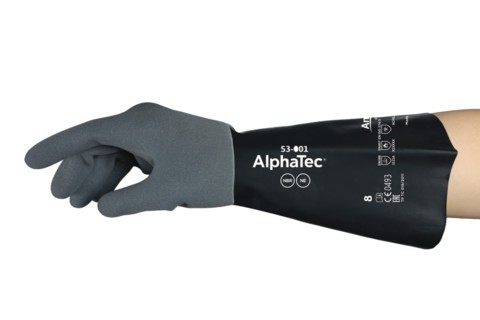 Ansell AlphaTec™ 53-001 Nitrile Chemical Resistant Gloves