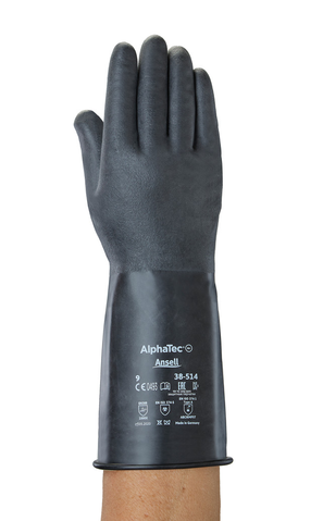 Ansell AlphaTec™ 38-514 Chemical Resistant Butyl Gloves