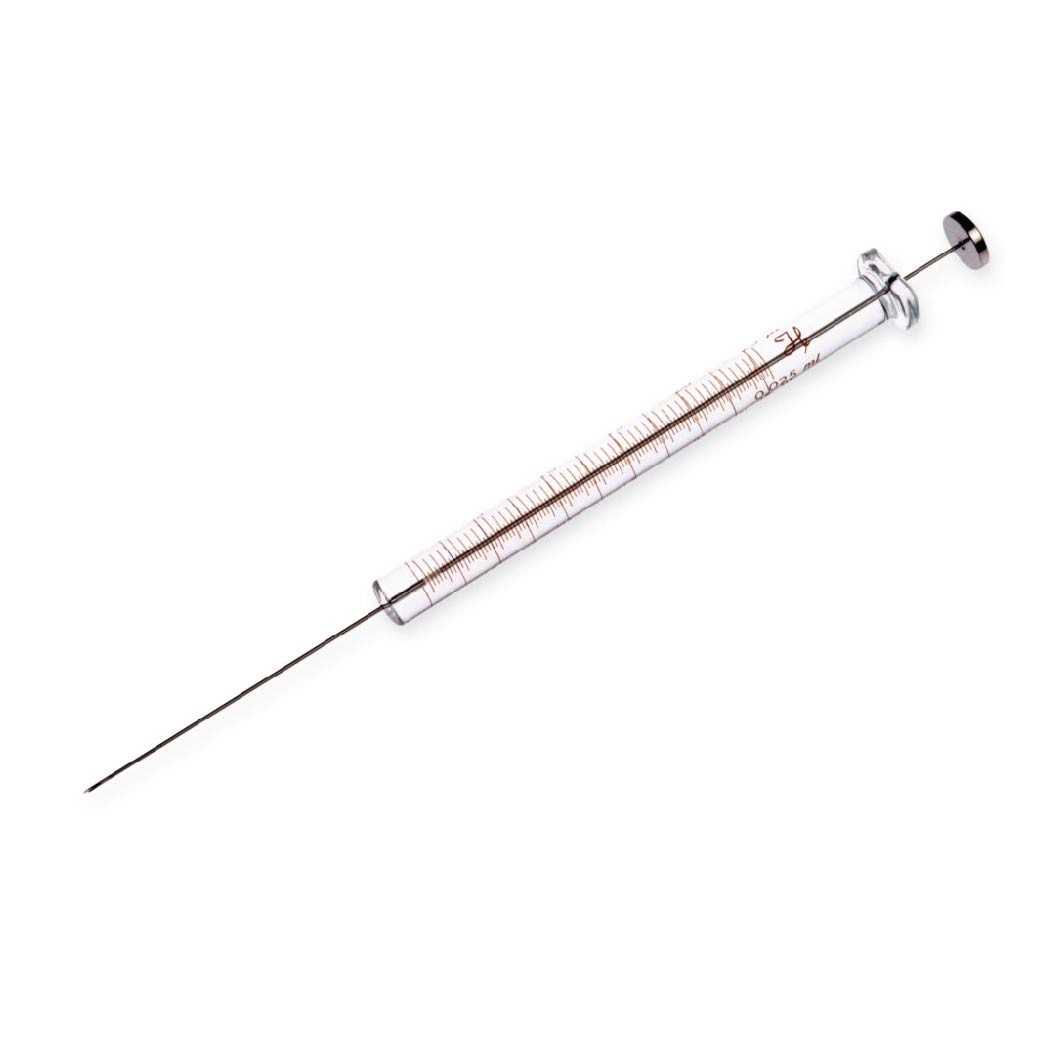 Hamilton 25 µL Gastight Syringe Model 1702 N, Cemented Needle, 22s gauge, 2 in, point style 2