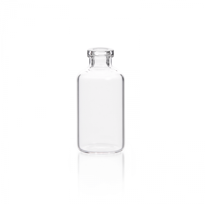 DWK Life Sciences KIMBLE® Clear Glass Serum Vial Without Closure, 10mL, 20mm, 25x54mm