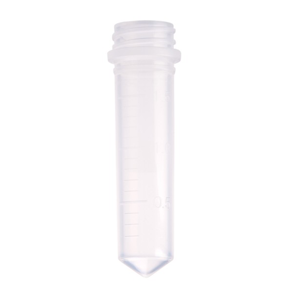 CELLTREAT TUBE ONLY, 2.0mL Screw Top Micro Tube, Conical Bottom, Graduated, Non-sterile
