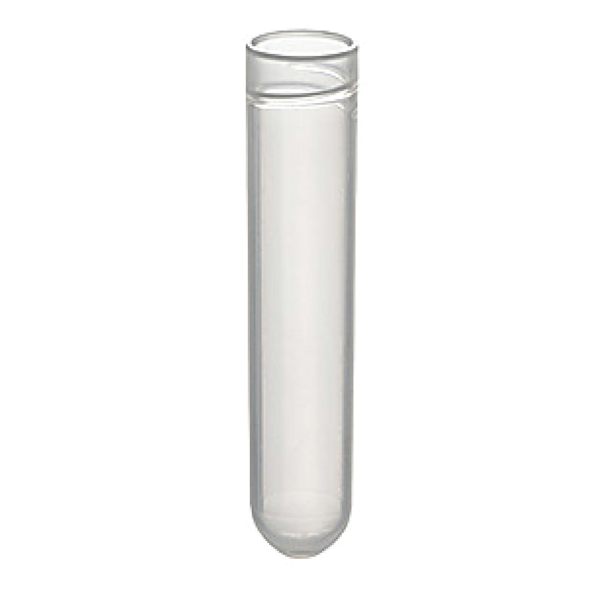 Simport Sample Tube, Internal Threads, without cap, 4mL, Round Bottom