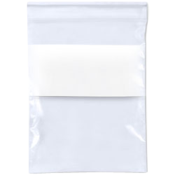 Reclosable Clear Zip Poly Bags, 4” x 6”, 4 Mil Thickness