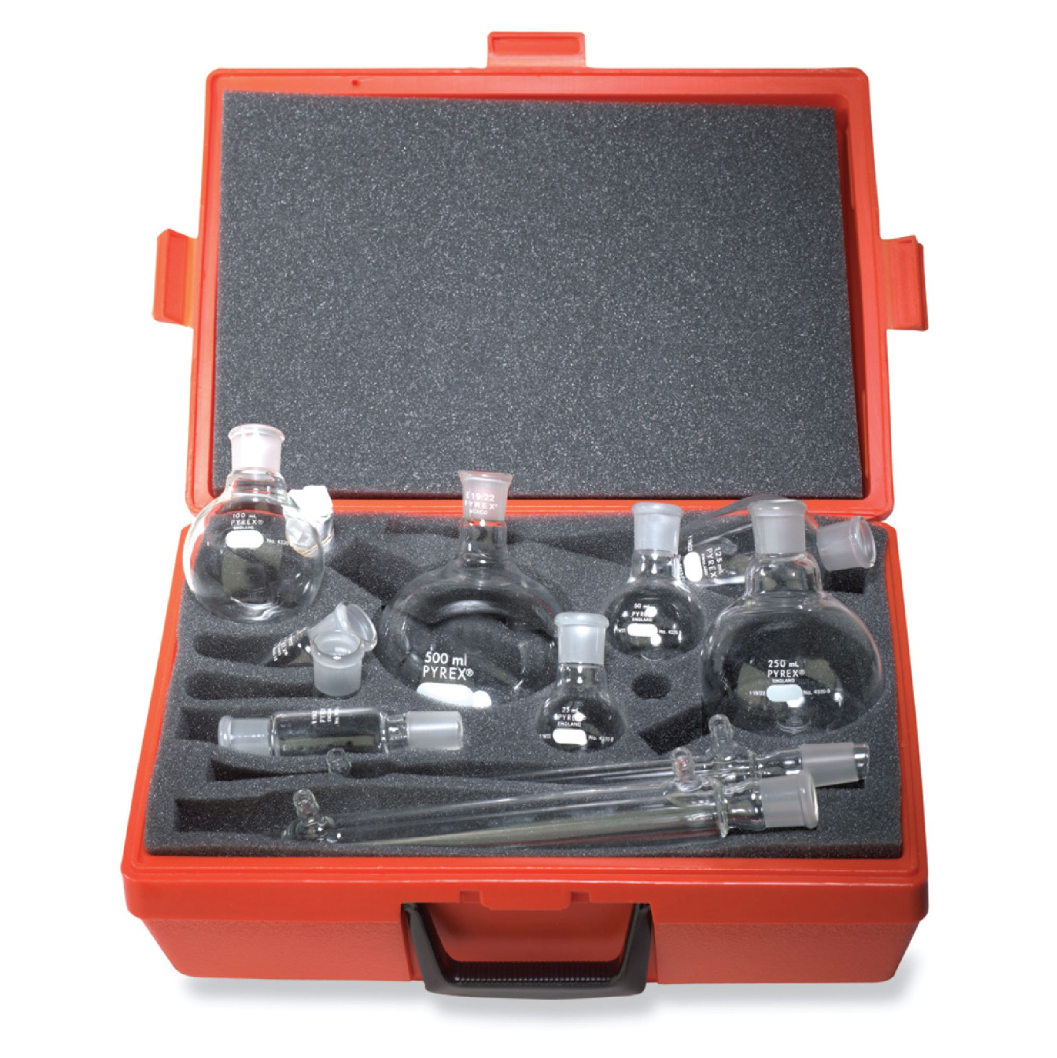 Corning® Chemistry Kit, Components with 19/22 Standard Taper Joints, 2 PYREX® Stoppers