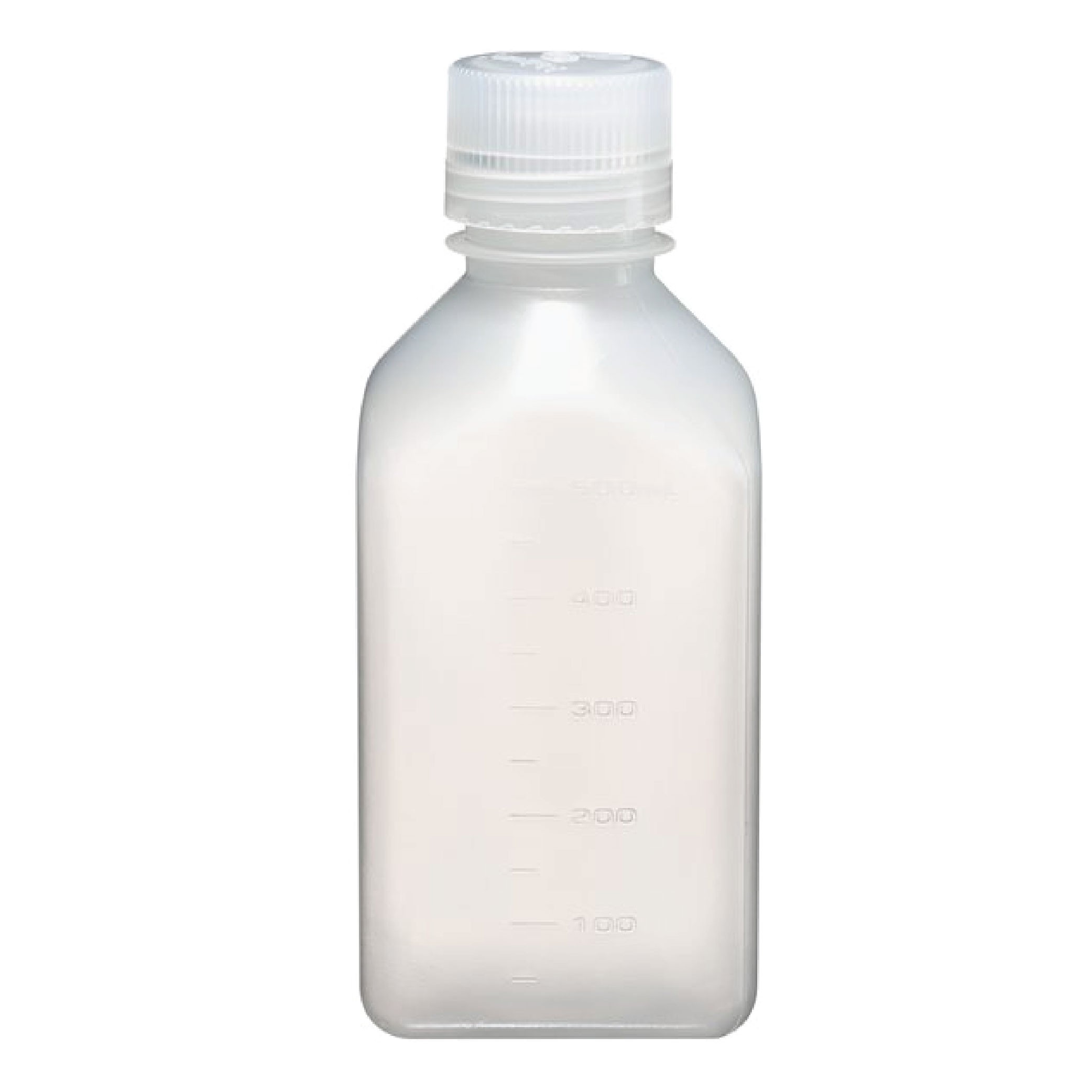 Thermo Scientific™ Nalgene™ Square Narrow-Mouth PPCO Bottles with Closure