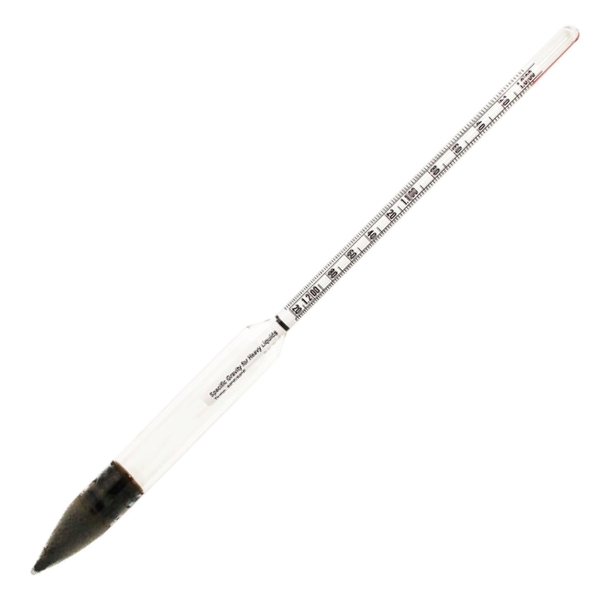 VEE GEE 6602-12 Ultra Precision Specific Gravity Hydrometer, 1.3 to 1.37, 0.0005