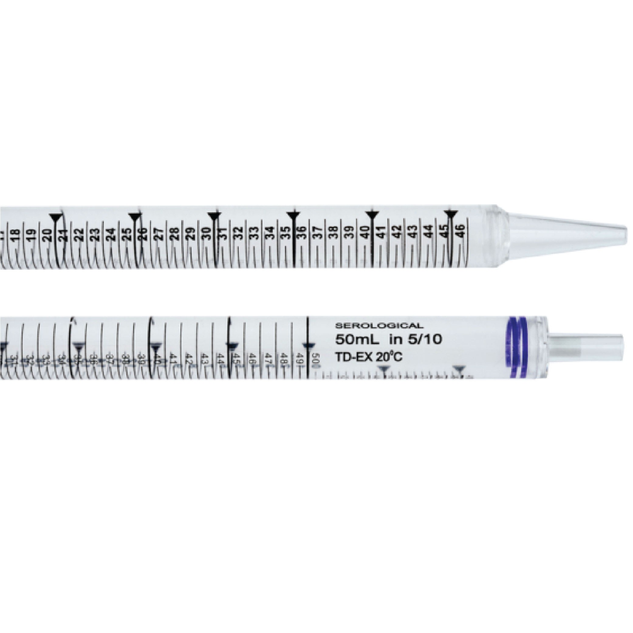 CELLTREAT 50mL Serological Pipet, Bulk Packed in Bags, Sterile