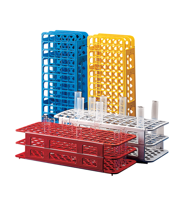 Labnet Large Capacity Test Tube Rack 30mm Red Model, K568-10