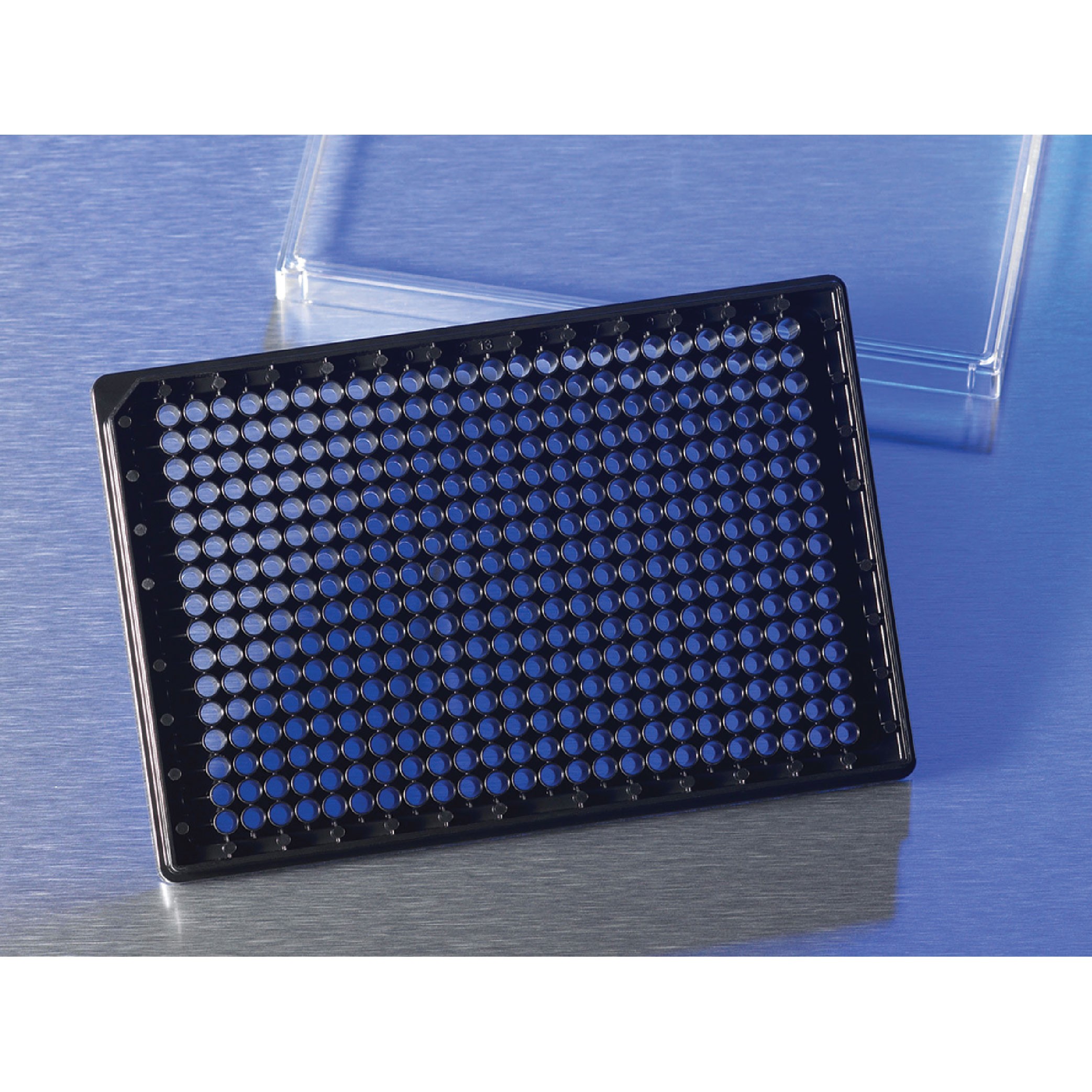 Corning® 384-well High Content Imaging Film Bottom Microplate, with Lid