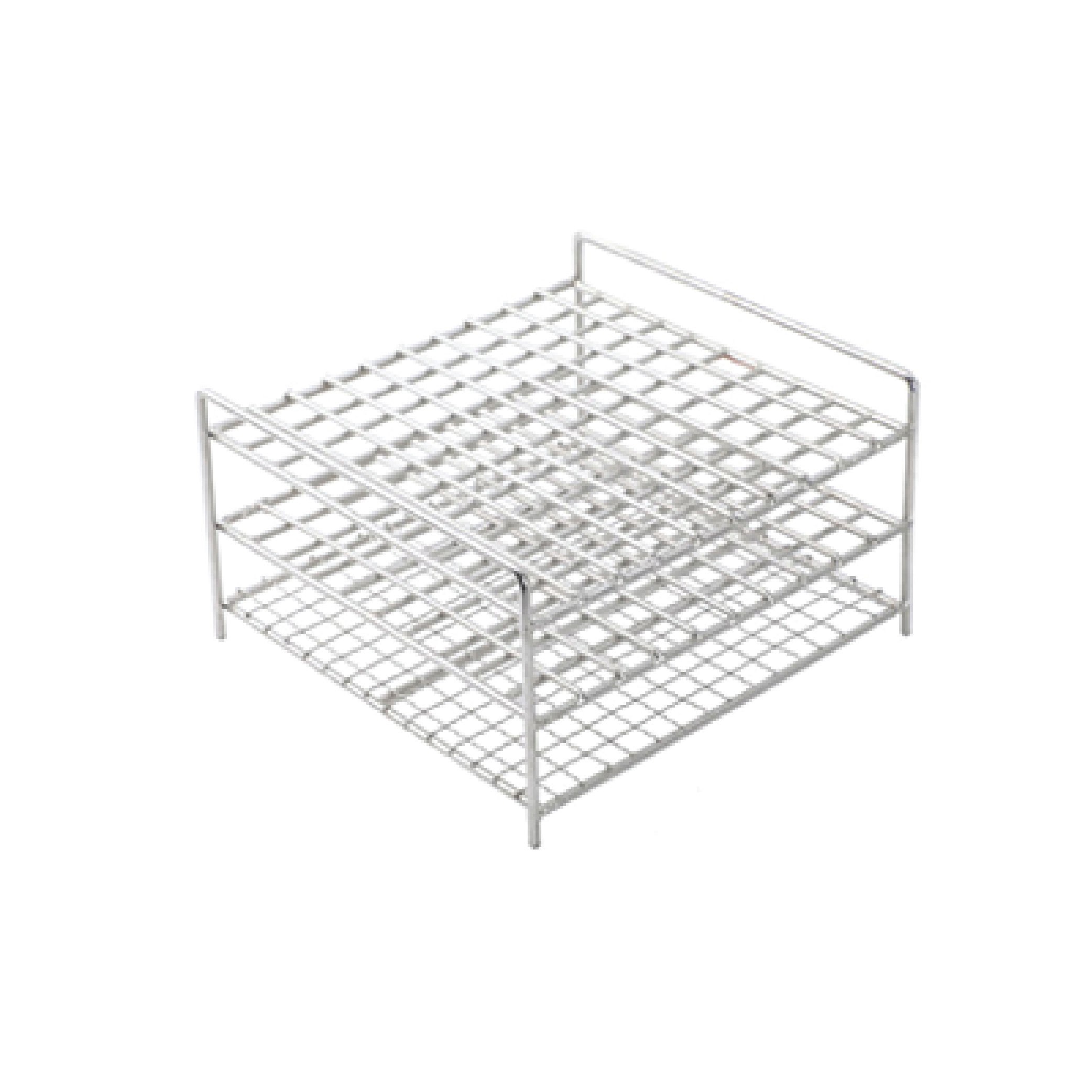 Test Tube Rack For Water Bath 205*205*110 mm, 100 hole
