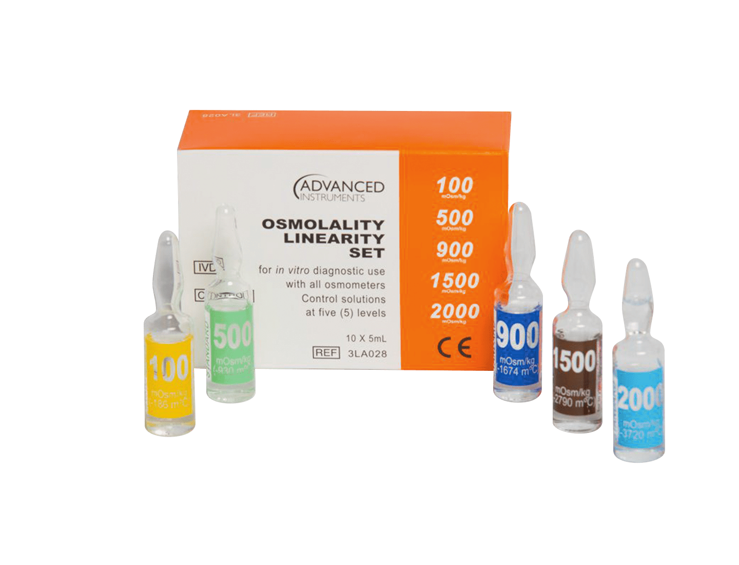 Advanced Instruments- Osmolality Linearity Set