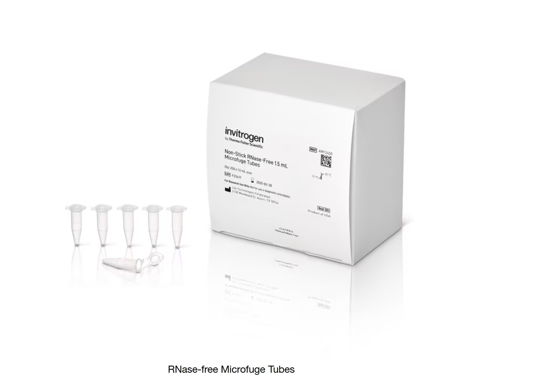 RNase-free Microfuge Tubes