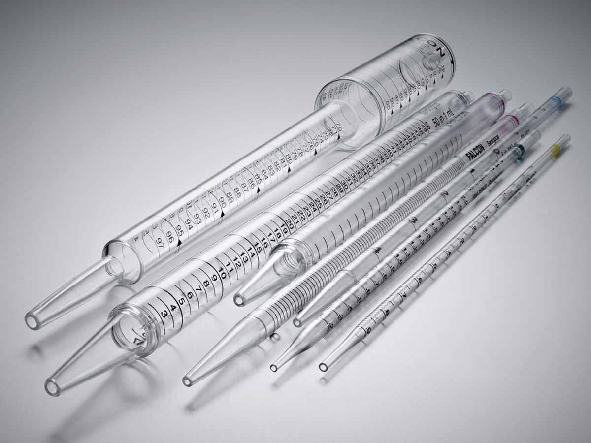 Falcon® 2 mL Serological Pipet, Polystyrene, 0.01 Increments, Individually Packed, Sterile