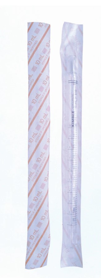 Fisherbrand™ Borosilicate Glass Disposable Serological Pipets with Regular Tip, Short Length